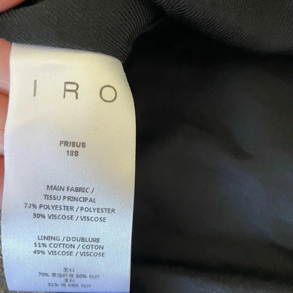 IRO Frisis ruffle metallic mini skirt - Picture 13 of 13